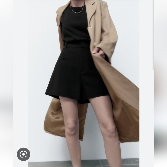 Zara Coat Flowing frock trench coat long jacket sz XS - Picture 2 of 12